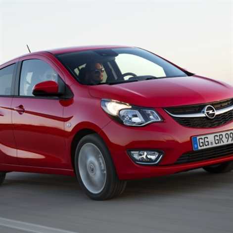 Opel KARL i Opel Astra z wysoką wartością końcową